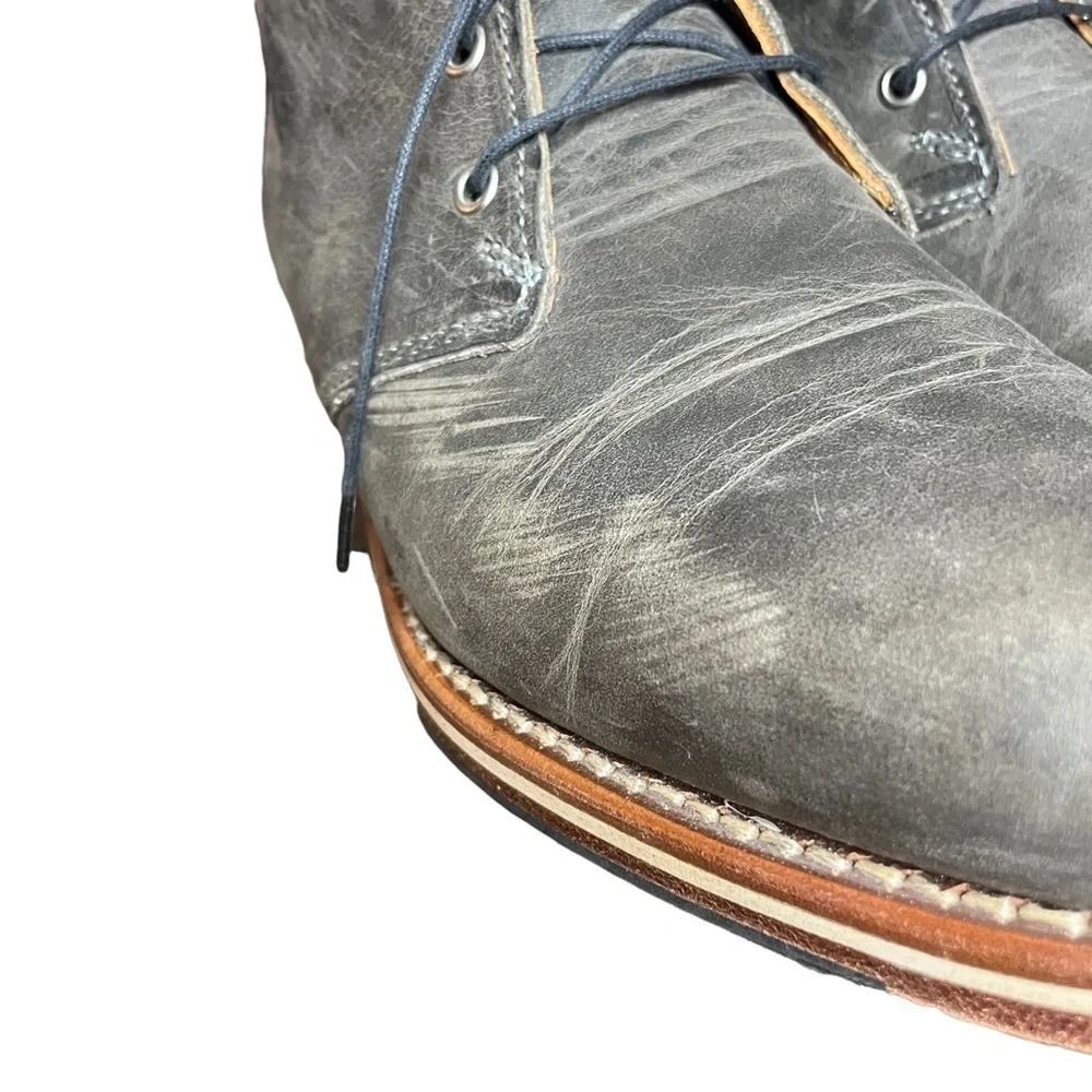 HELM Gray Boots - Picture 7 of 7